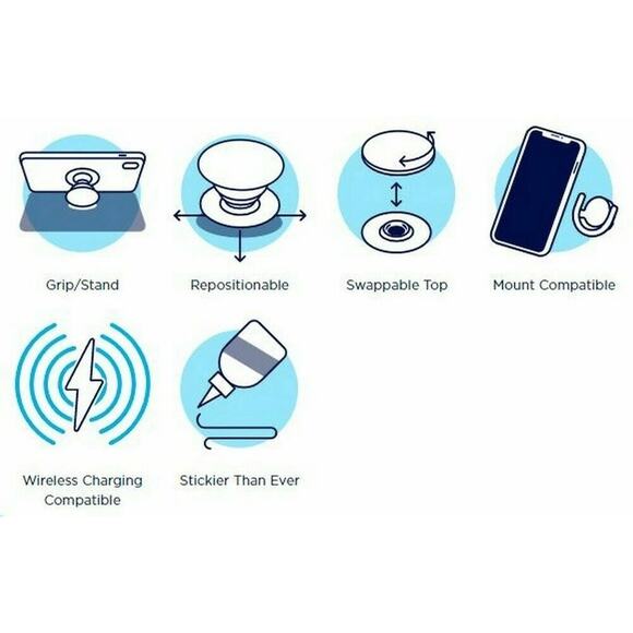 NEW Houston Texans Logo Popsocket for Phone, Licensed NFL - Picture 4 of 4